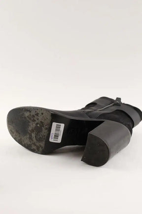Bottes Chanel Noir en Cuir