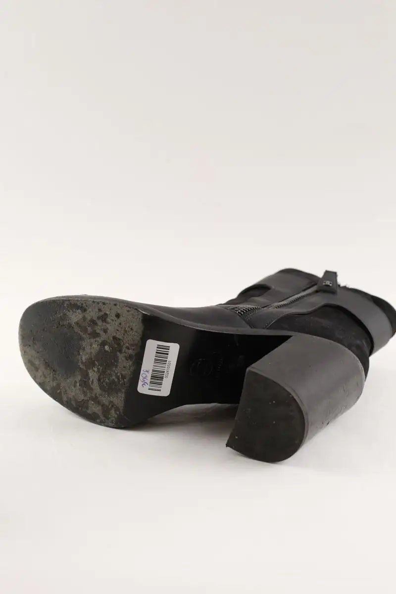 Bottes Chanel Noir en Cuir