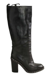 Bottes Chanel Noir en Cuir, taille 42 - Seconde Main