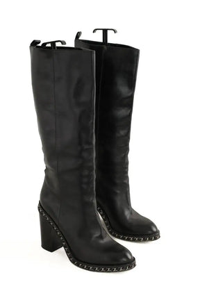 Bottes Chanel Noir en Cuir