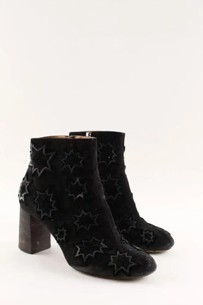 Bottes Chloé Noir en Daim