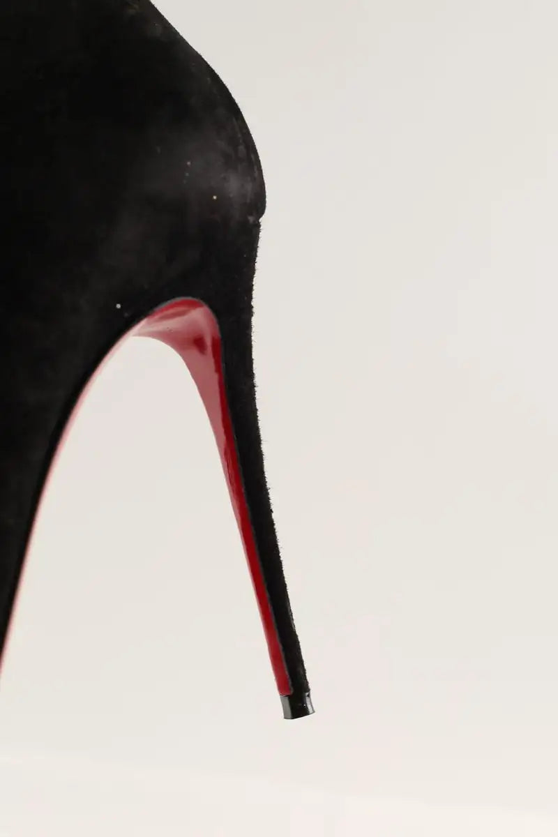 Bottes Christian Louboutin Eloise Noir en Daim