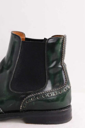 Bottes Church's Vert en Cuir
