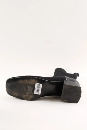 Bottes Courrèges Noir en Cuir