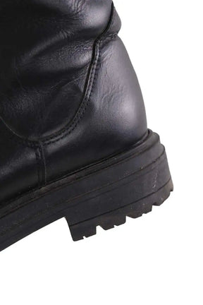Bottes de motard Balzac Noir en Cuir