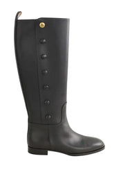 Bottes d'équitation Gucci Noir en Cuir, taille 36 - Seconde Main