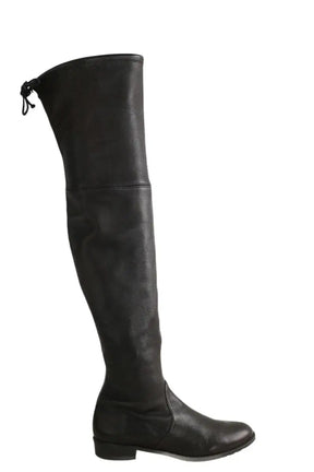 Bottes d'équitation Stuart Weitzman Noir en Cuir, taille 38 - Seconde Main