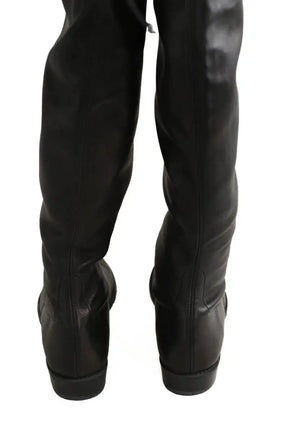 Bottes d'équitation Stuart Weitzman Noir en Cuir