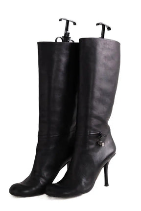 Bottes Dior Noir en Cuir
