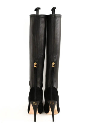 Bottes Fendi Noir en Cuir