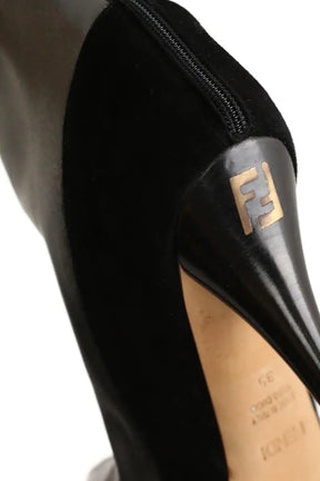 Bottes Fendi Noir en Cuir