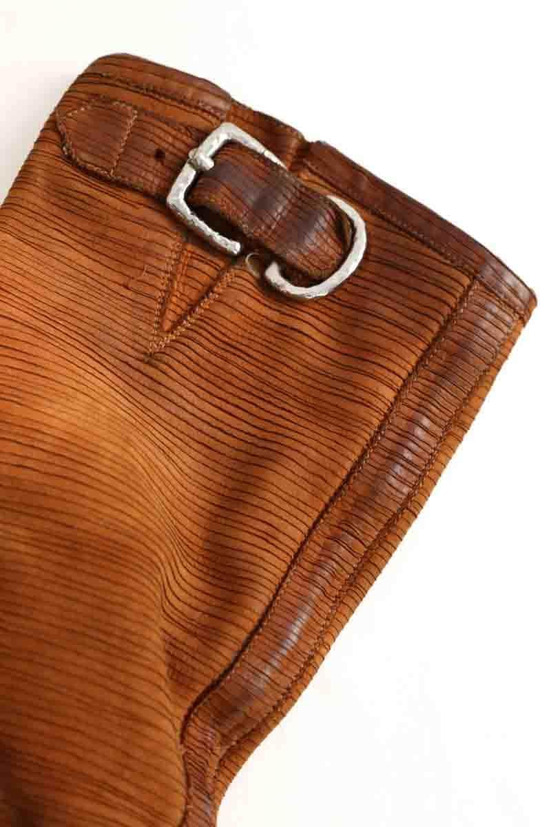 Bottes Free Lance Camel en Cuir