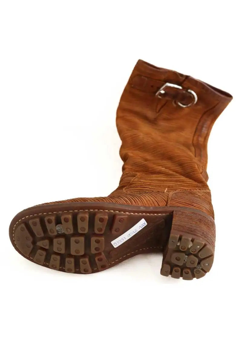 Bottes Free Lance Camel en Cuir
