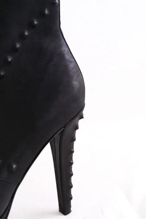 Bottes Free Lance Noir en Cuir