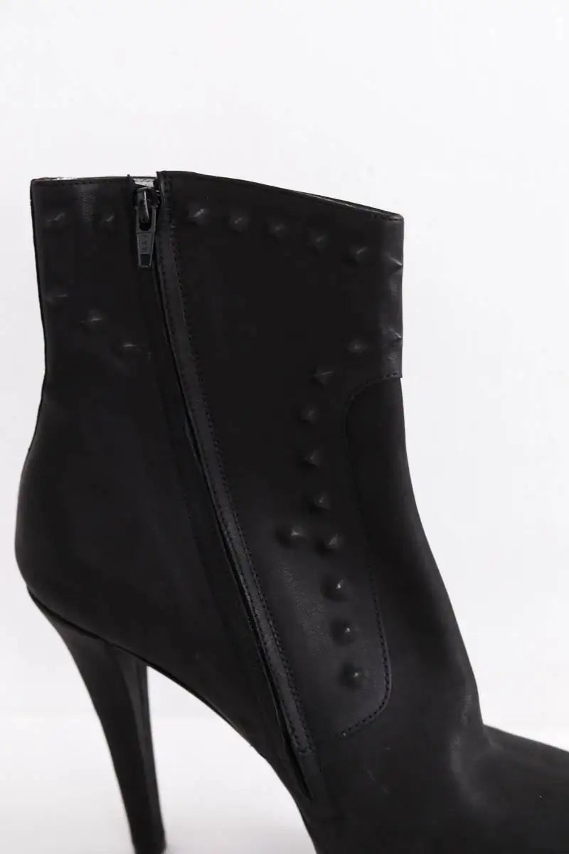 Bottes Free Lance Noir en Cuir