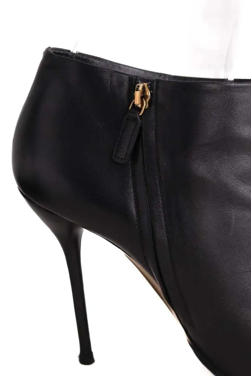 Bottes Gucci Noir en Cuir
