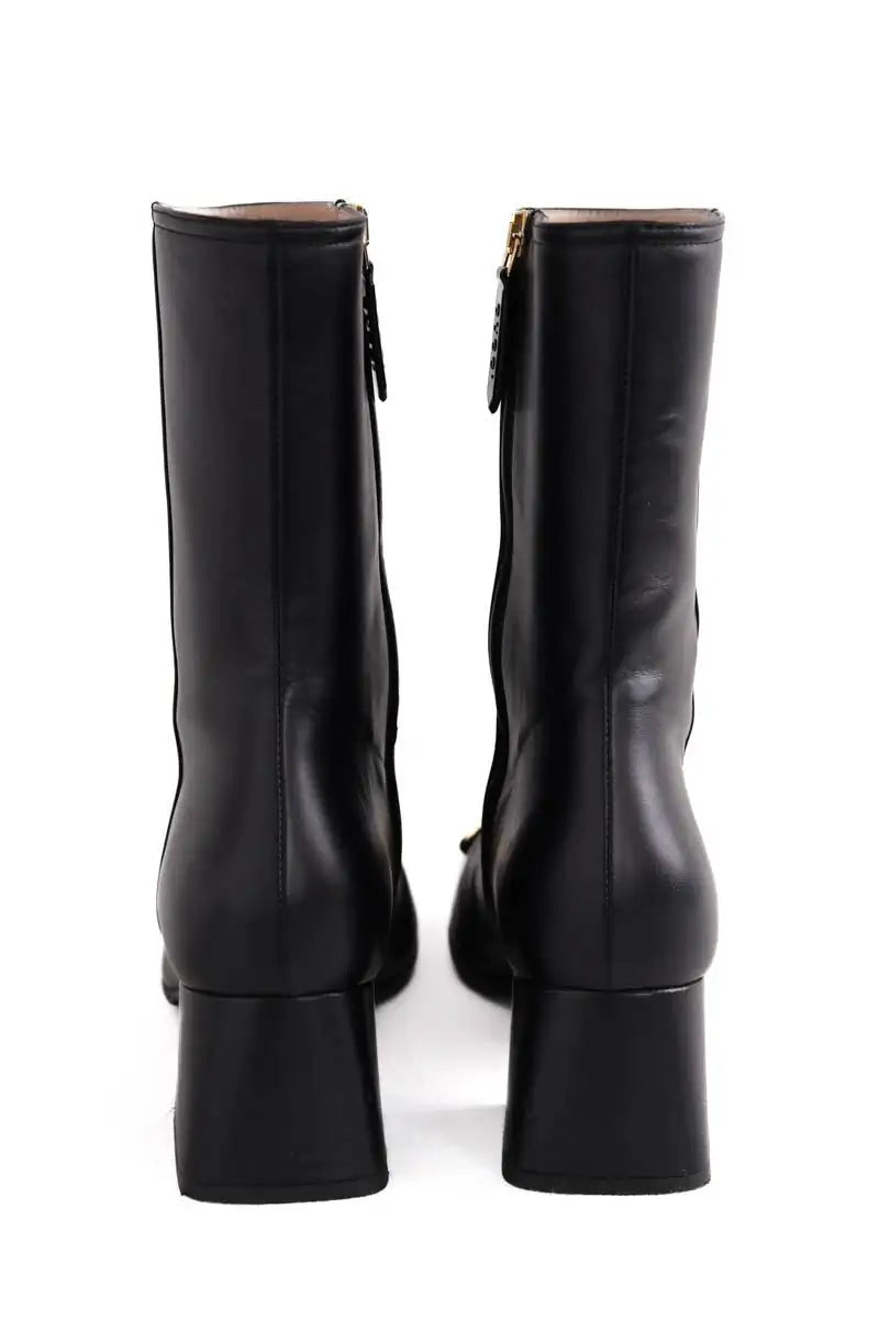 Bottes Gucci Noir en Cuir