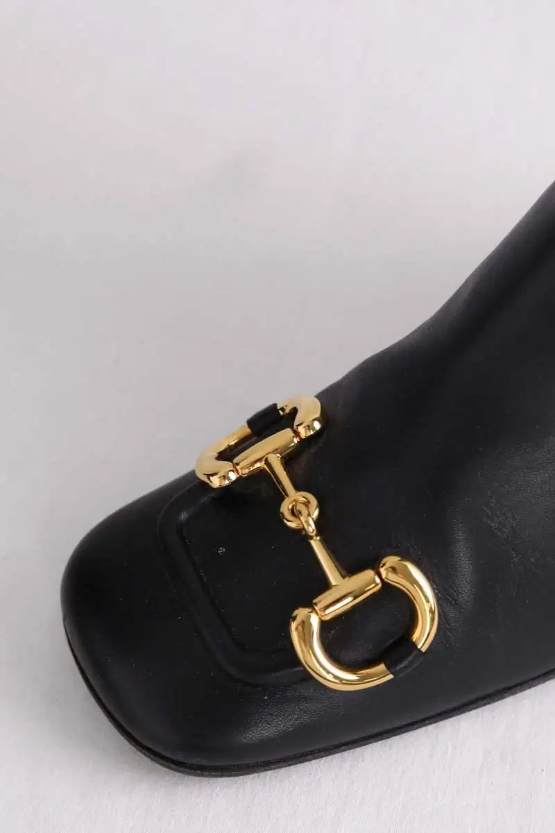 Bottes Gucci Noir en Cuir