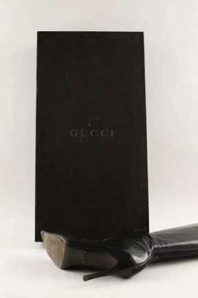 Bottes Gucci Noir en Cuir