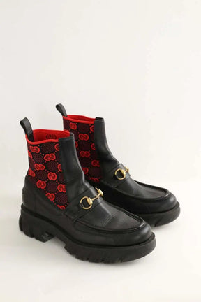 Bottes Gucci Noir en Cuir