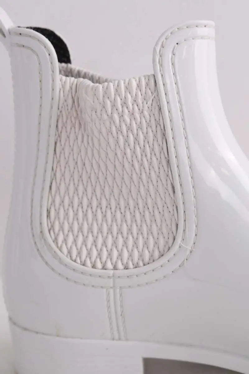 Bottes Lemon Jelly Blanc en Caoutchouc