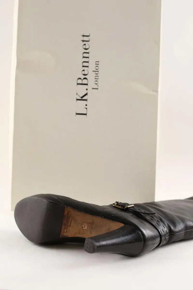 Bottes LK Bennett Noir en Cuir