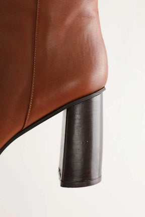 Bottes Manoush Camel en Cuir