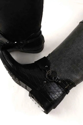 Bottes Michael Kors Noir en Cuir