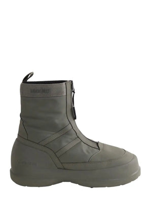 Bottes Moon Boot Kaki en Tissu, taille 44 - Seconde Main