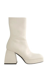 Bottes Nodaleto Ecru en Cuir, taille 35 - Seconde Main