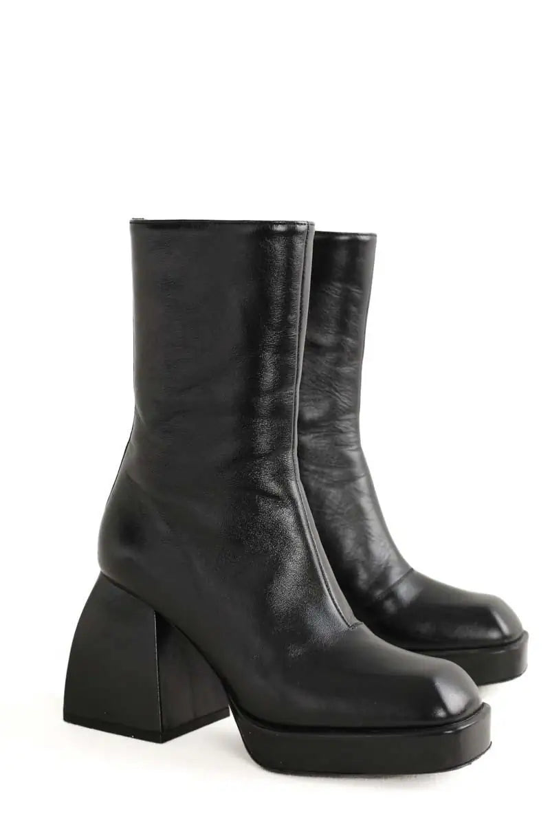 Bottes Nodaleto Noir en Cuir