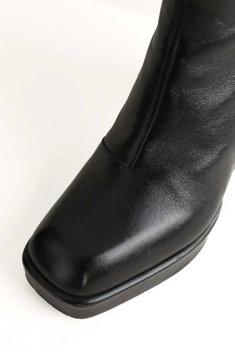 Bottes Nodaleto Noir en Cuir