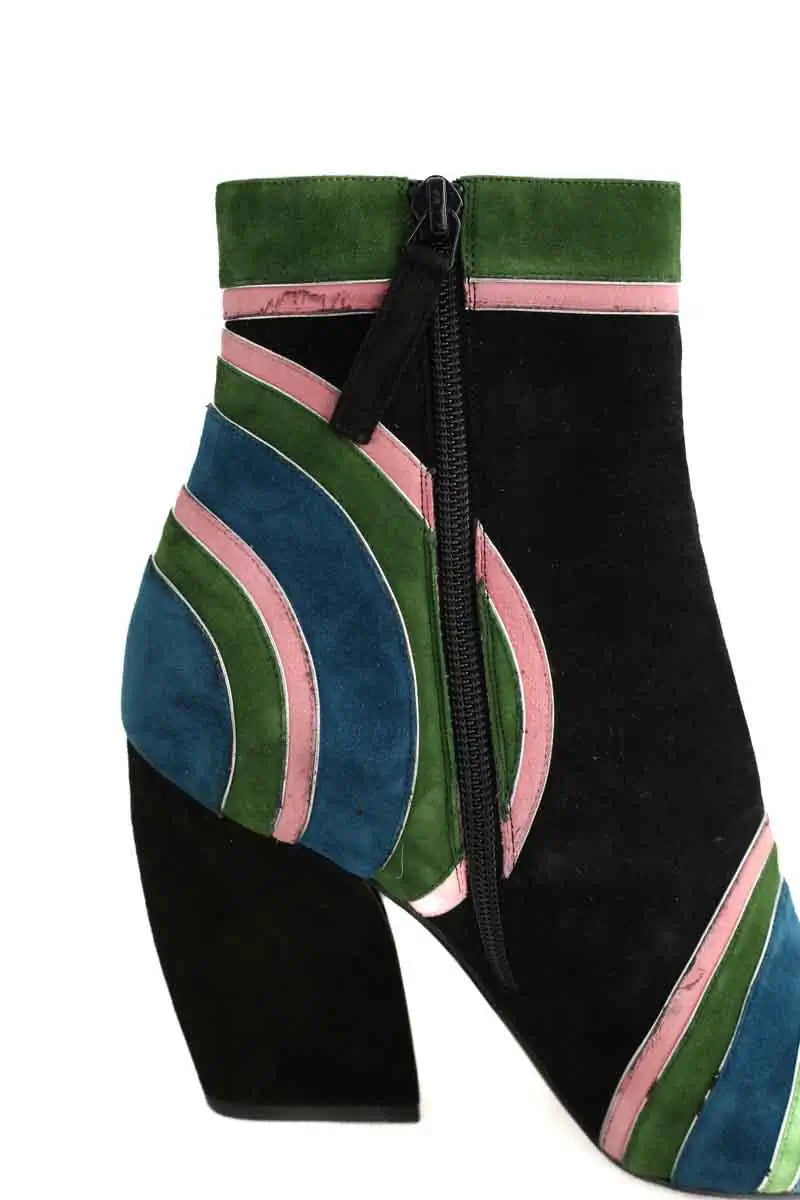 Bottes Pierre Hardy Multicolore en Daim