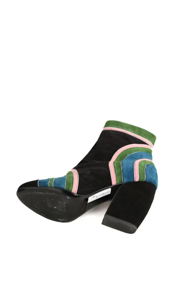 Bottes Pierre Hardy Multicolore en Daim