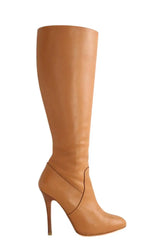 Bottes Ralph Lauren Camel en Cuir, taille 37 - Seconde Main