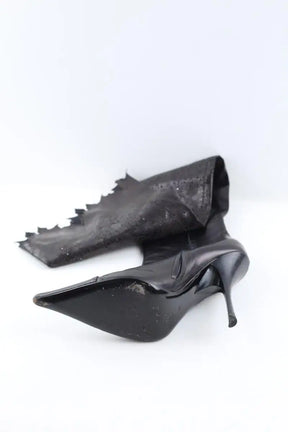 Bottes Roberto Cavalli Marron en Cuir