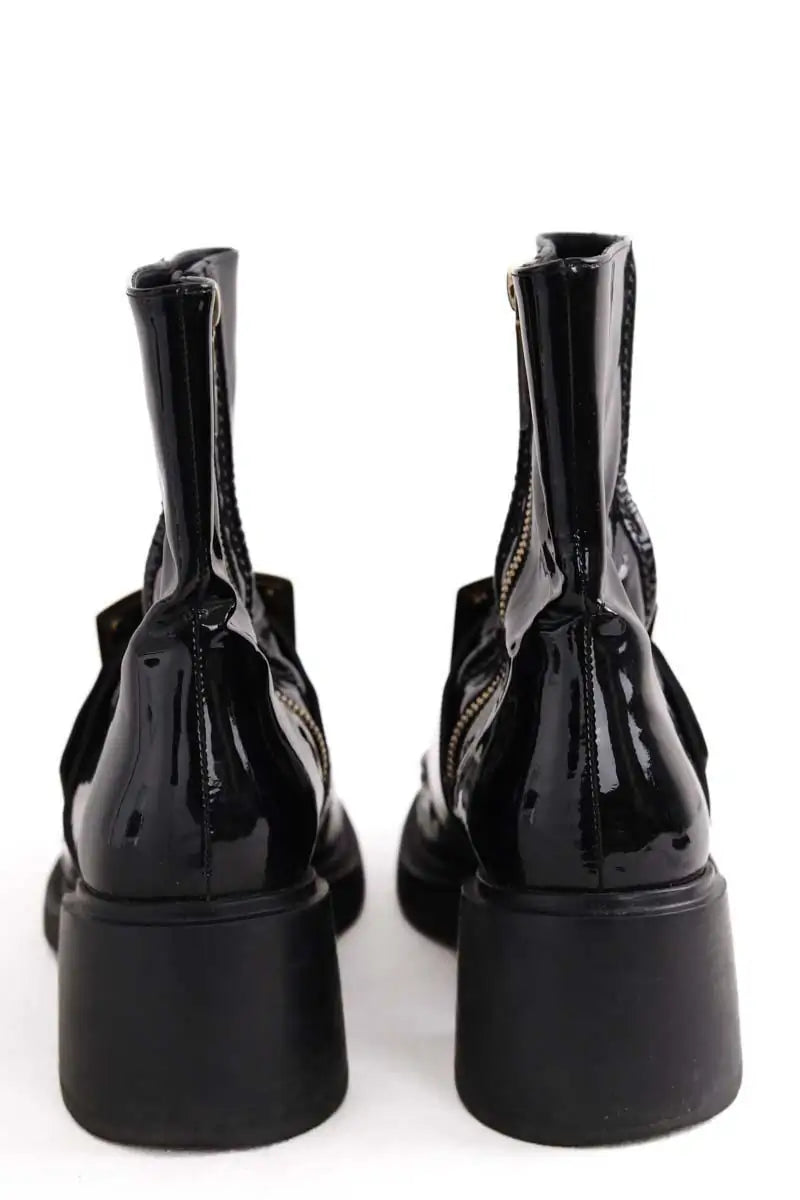 Bottes Roger Vivier Noir en Cuir verni
