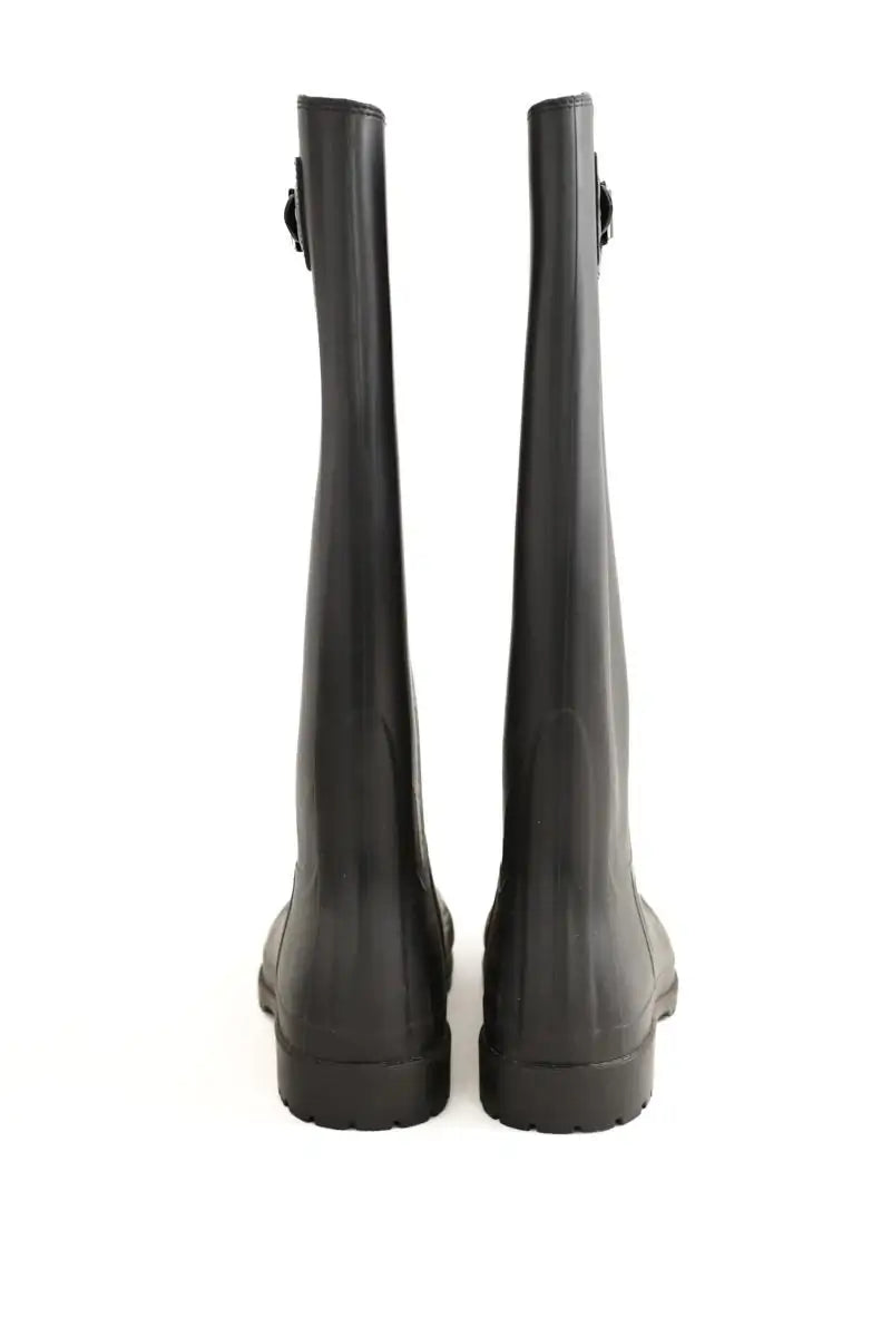 Bottes Saint Laurent Noir en Tissu
