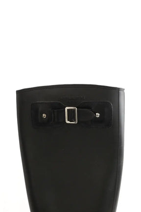 Bottes Saint Laurent Noir en Tissu