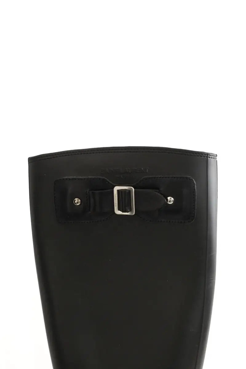 Bottes Saint Laurent Noir en Tissu