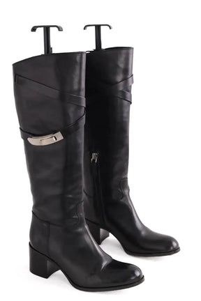 Bottes Sartore Noir en Cuir
