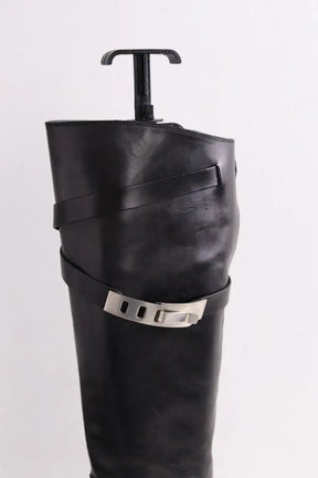 Bottes Sartore Noir en Cuir