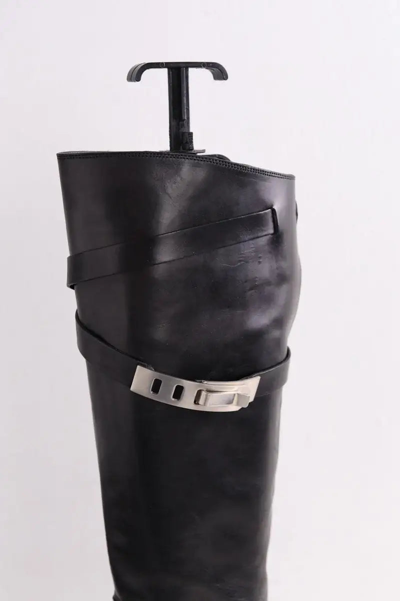 Bottes Sartore Noir en Cuir