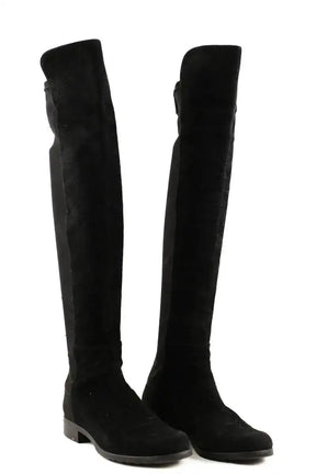 Bottes Stuart Weitzman Noir en Daim
