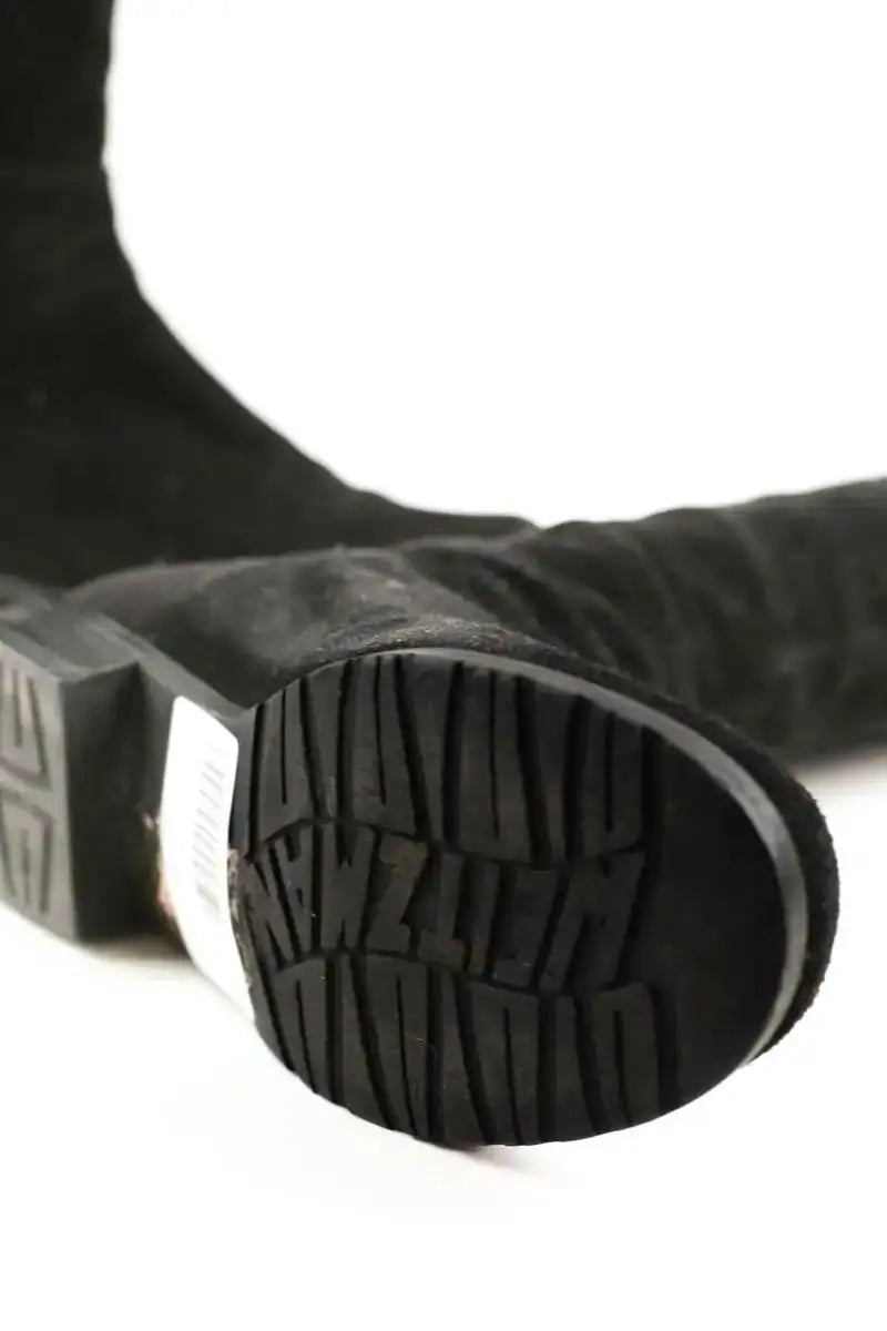 Bottes Stuart Weitzman Noir en Daim