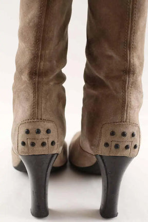 Bottes Tod's Marron en Daim