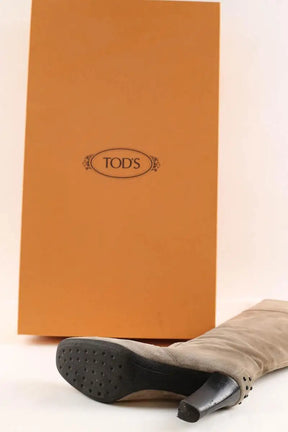 Bottes Tod's Marron en Daim