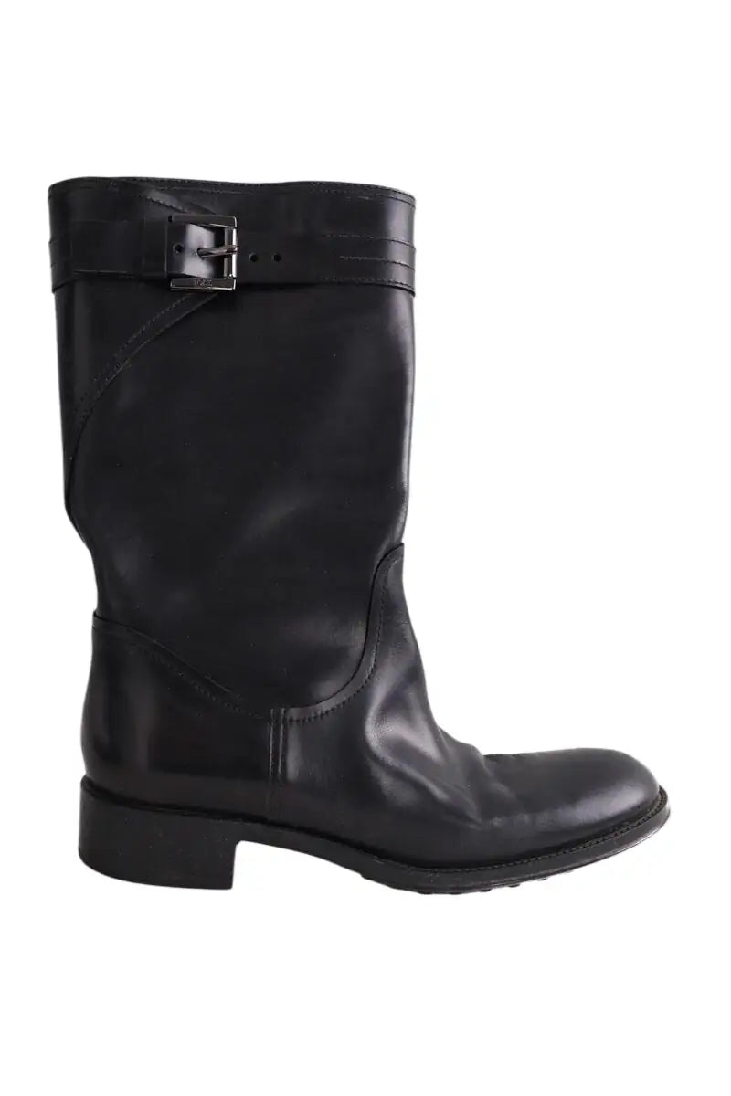 Bottes Tod's Noir en Cuir, taille 36 - Seconde Main
