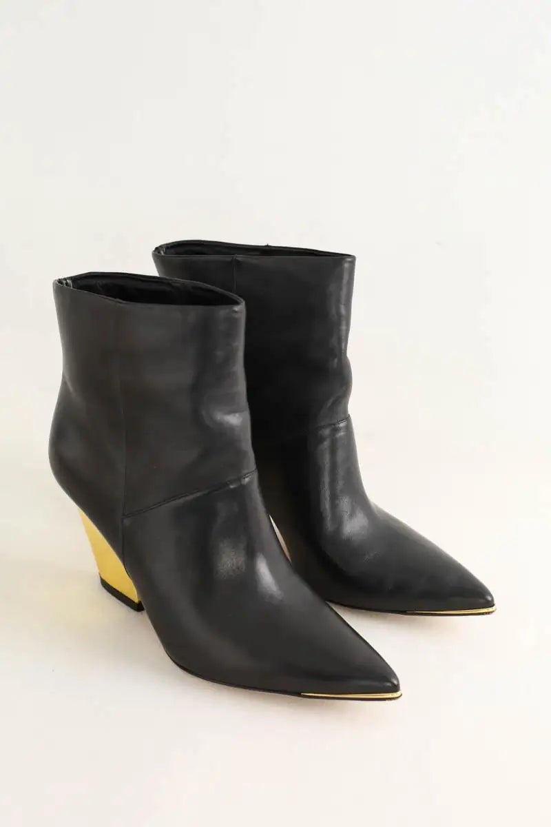 Bottes Tory Burch Noir en Cuir