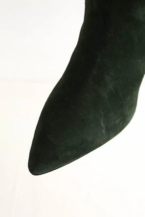 Bottes Venise Collection Vert en Daim